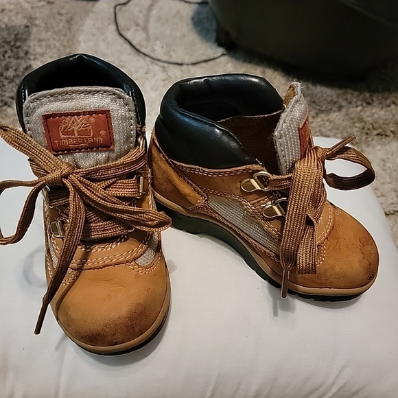 Timberland Other - Timberland Kids Brown and Black Boots Size 9